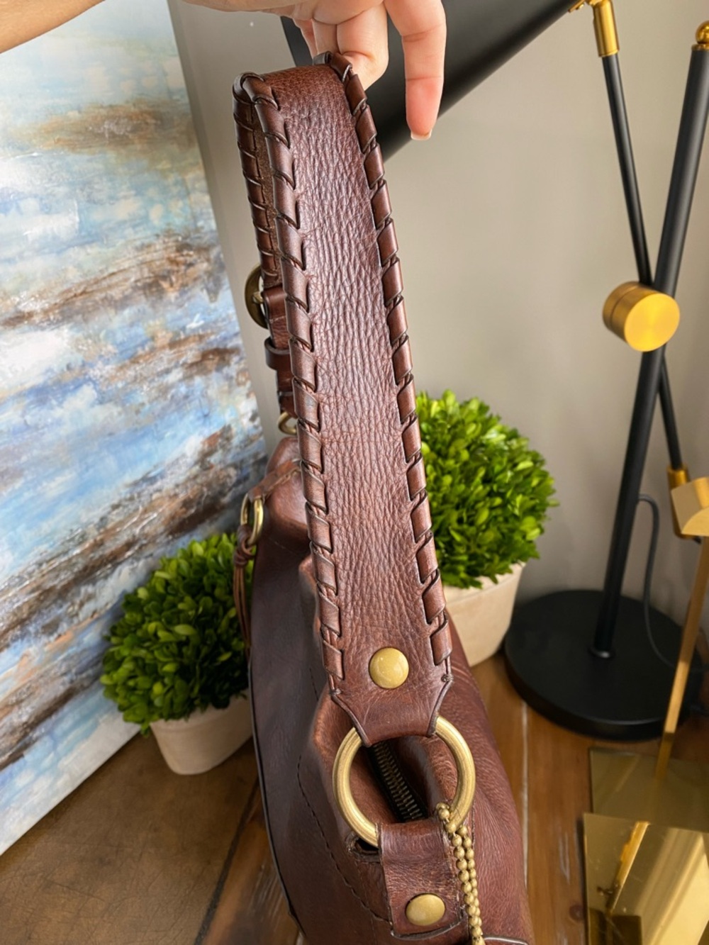 Coach XL Legacy Thompson Tote in Brown - Picture 7 of 17